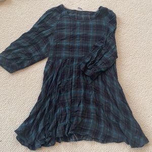 Urban Outfitters plaid dress
